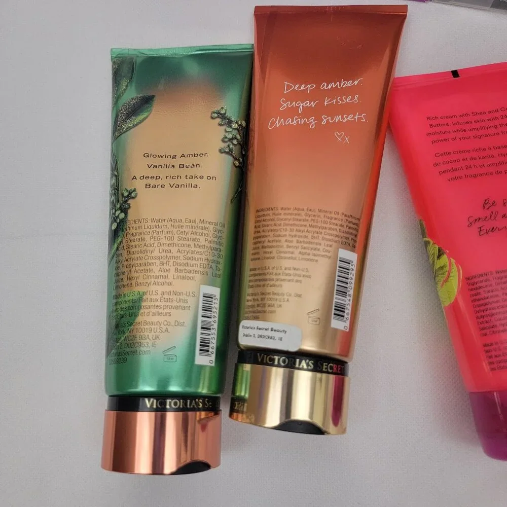 VICTORIAS SECRET Lotion Mixed Bundle Bombshell Love Spell PREMIER GUESS Cologne